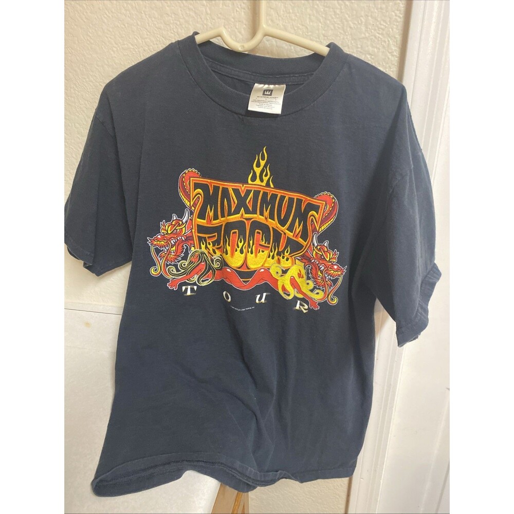Vintage 2000 Mötley Crüe Maximum Rock Tour T-Shirt - Size Large Winterland